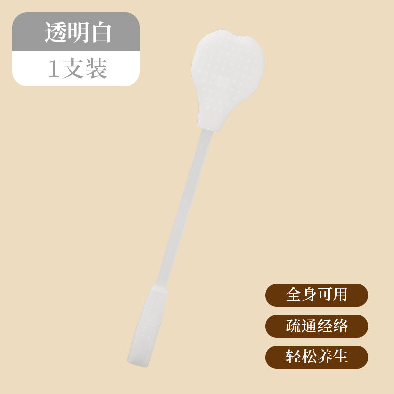 Meridian massage board silicone health care home massage stick fitness massage scraping board massage acupuncture point massage hammer
